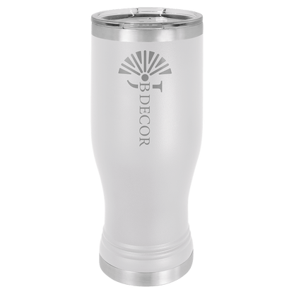 Pilsner 20 oz. - 8.75" / White