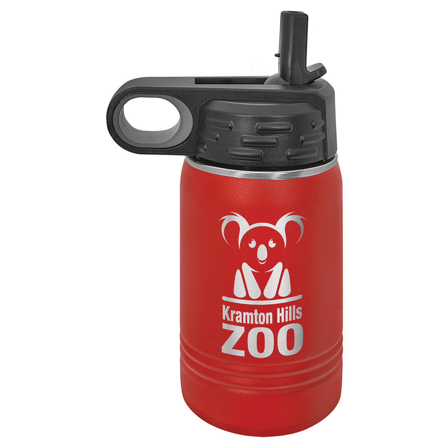 Water Bottle 12 oz - 6.75" / Red