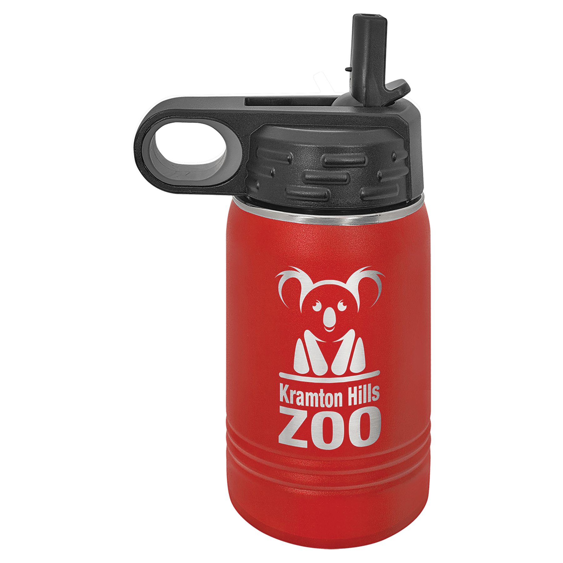 Water Bottle 12 oz - 6.75" / Red