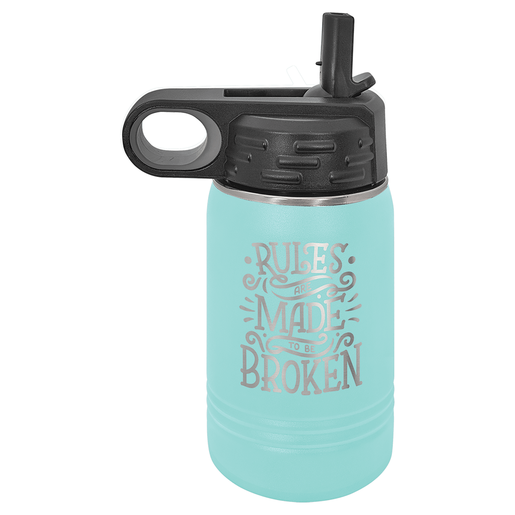 Water Bottle 12 oz - 6.75" / Teal
