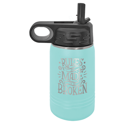 Water Bottle 12 oz - 6.75" / Teal