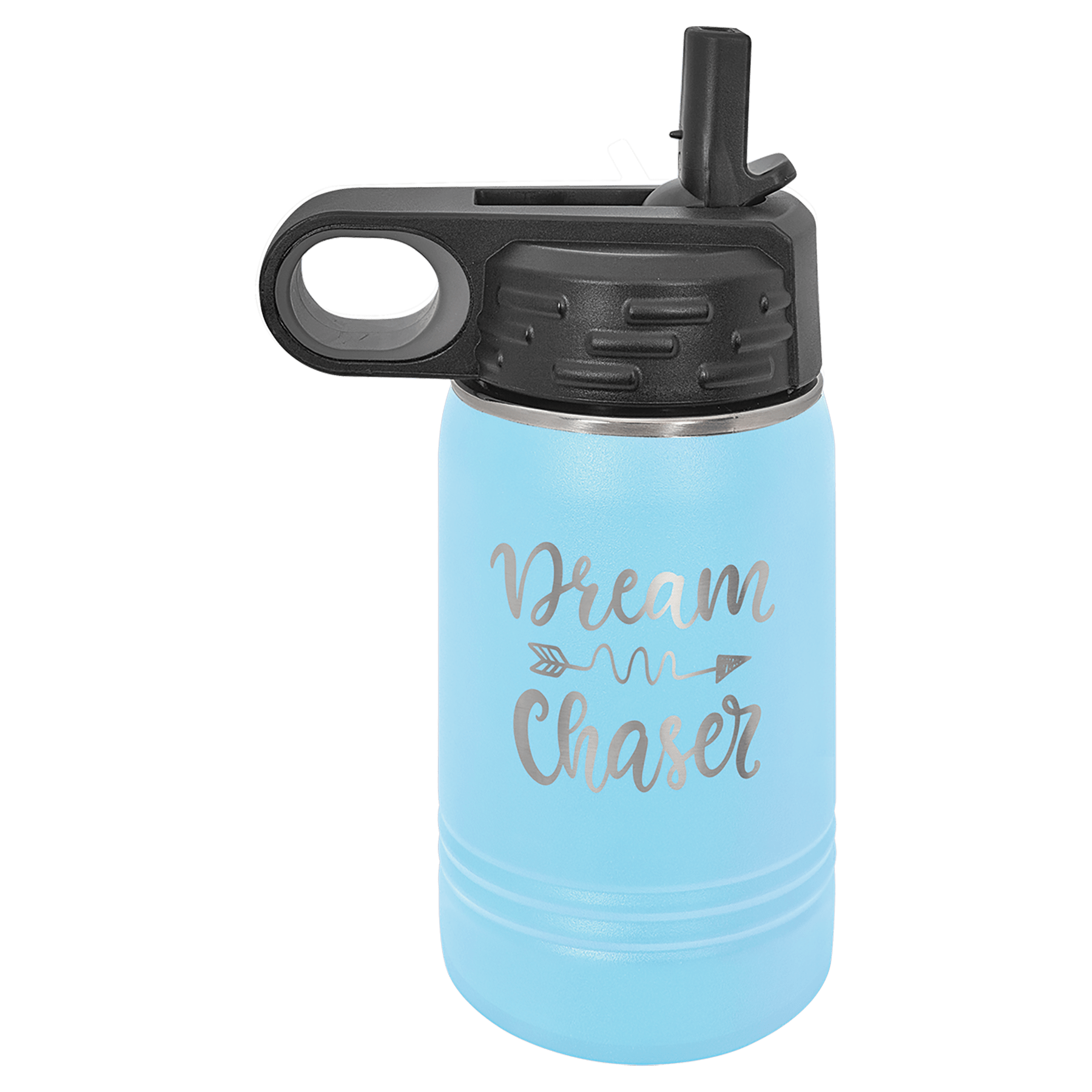 Water Bottle 12 oz - 6.75" / Light Blue