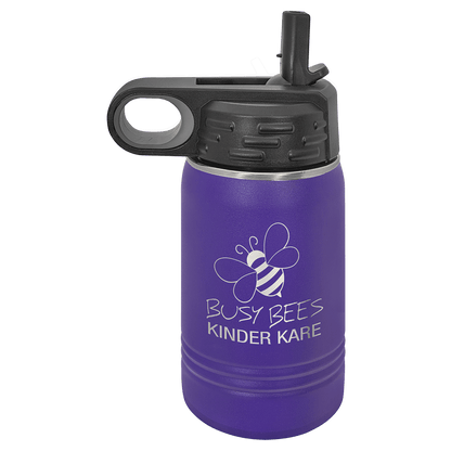 Water Bottle 12 oz - 6.75" / Purple