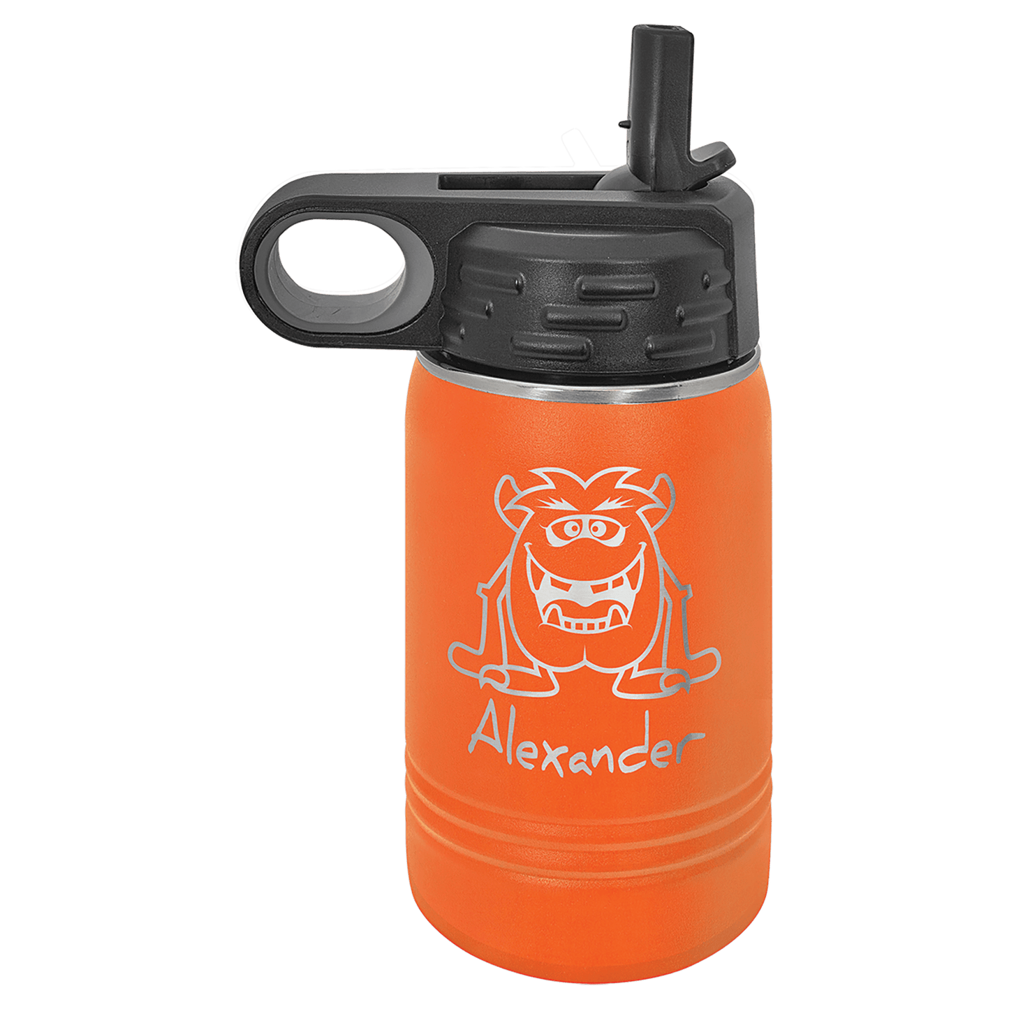 Water Bottle 12 oz - 6.75" / Orange