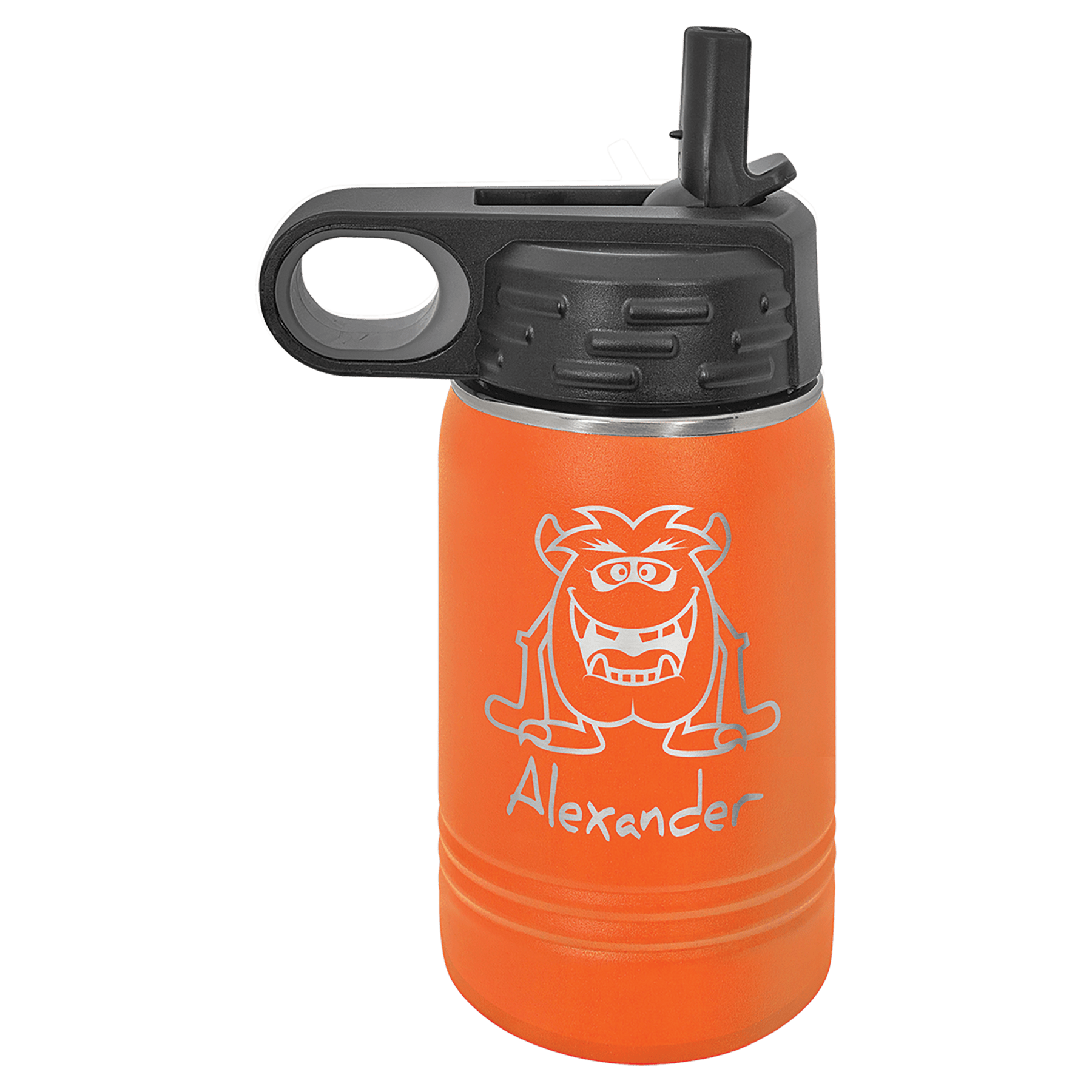 Water Bottle 12 oz - 6.75" / Orange