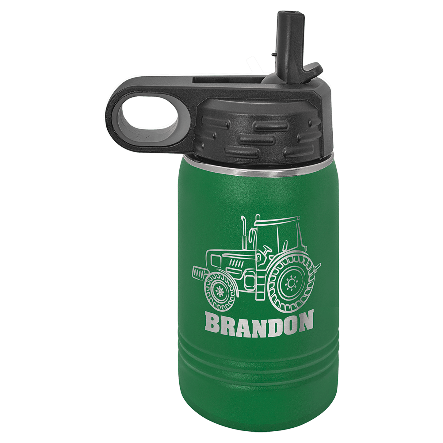 Water Bottle 12 oz - 6.75" / Green