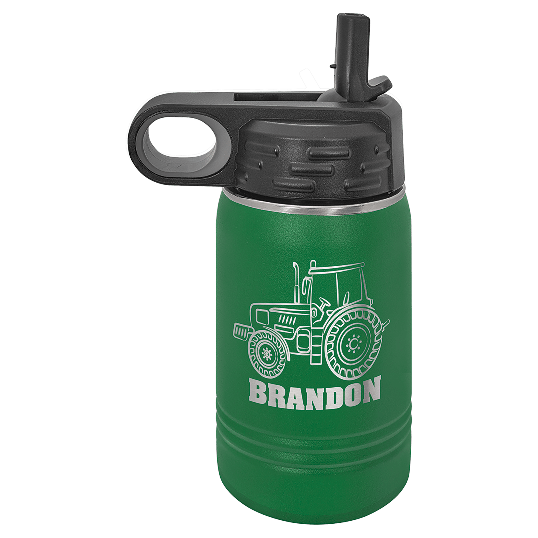 Water Bottle 12 oz - 6.75" / Green