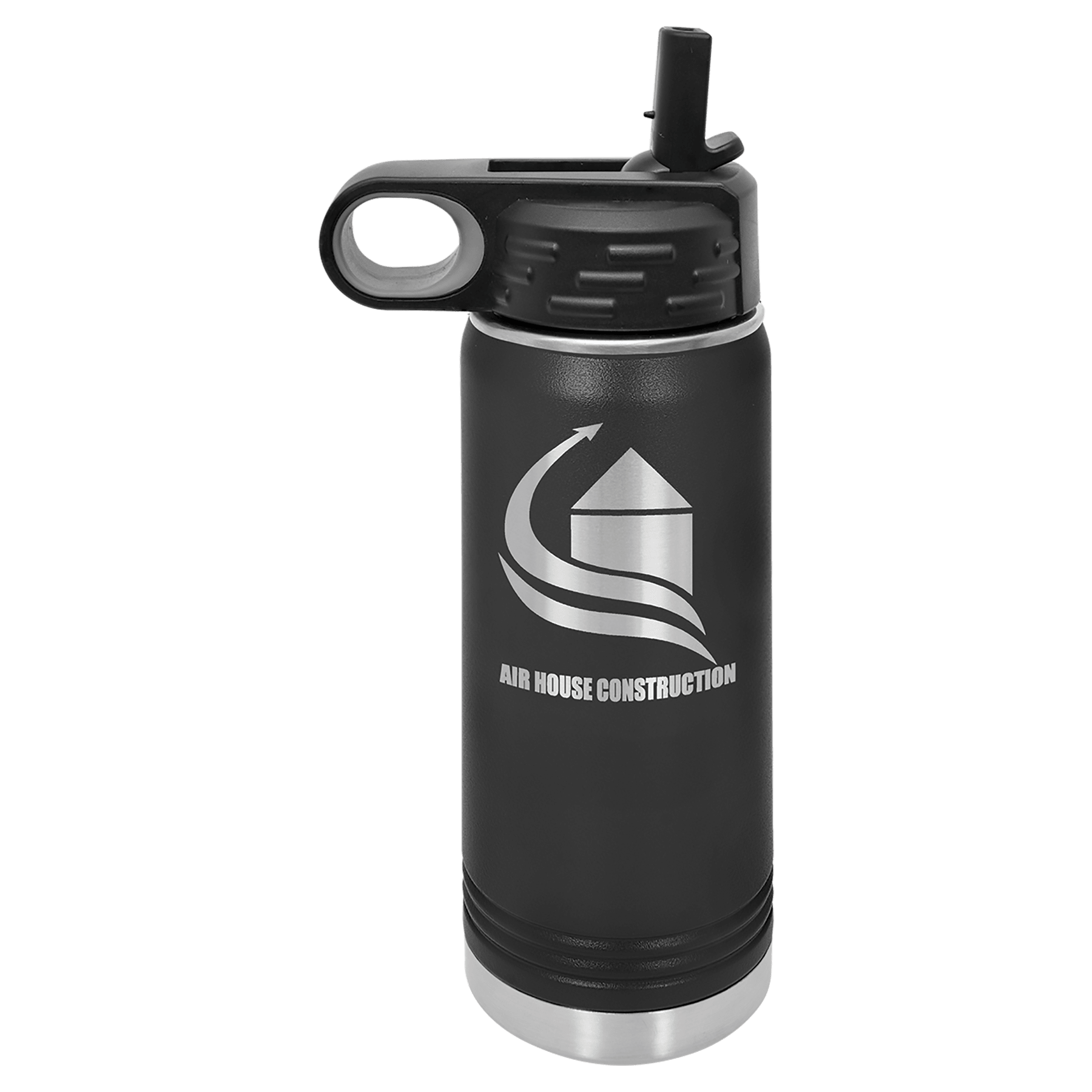 Water Bottle 20 oz - 9.25" / Black