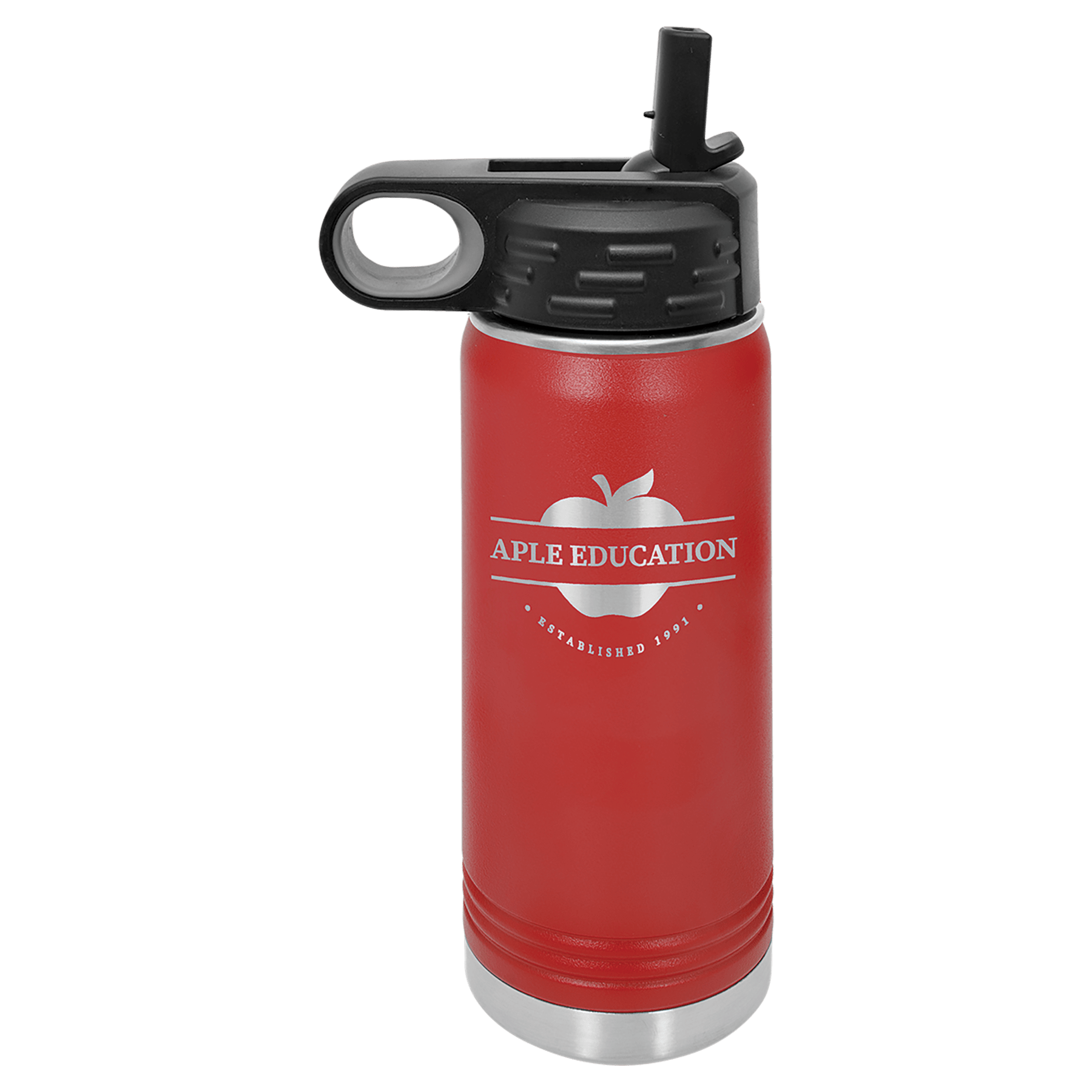 Water Bottle 20 oz - 9.25" / Red