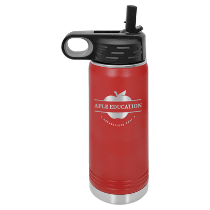 Water Bottle 20 oz - 9.25" / Red