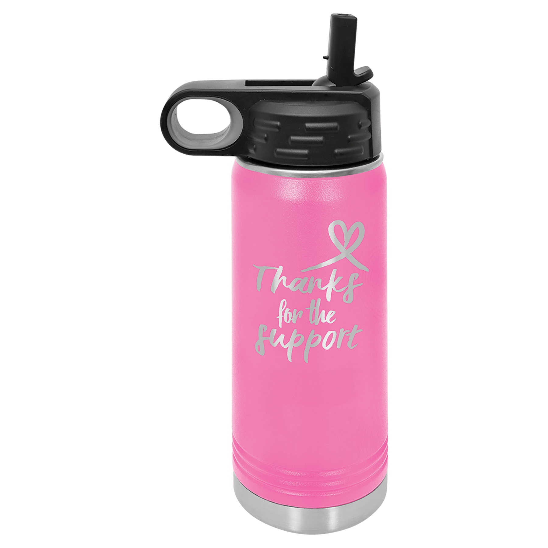 Water Bottle 20 oz - 9.25" / Pink