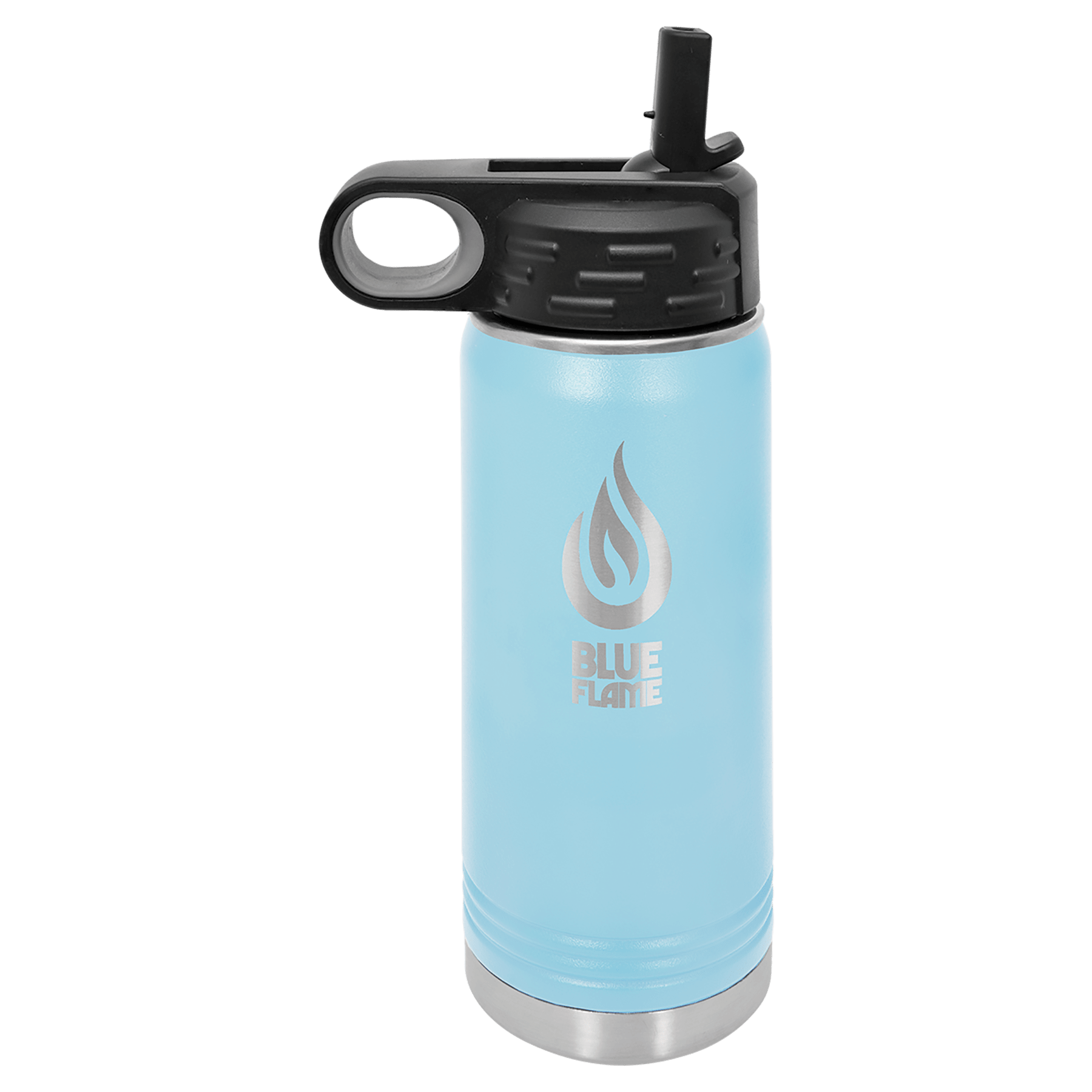 Water Bottle 20 oz - 9.25" / Light Blue