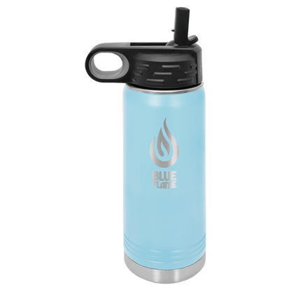 Water Bottle 20 oz - 9.25" / Light Blue
