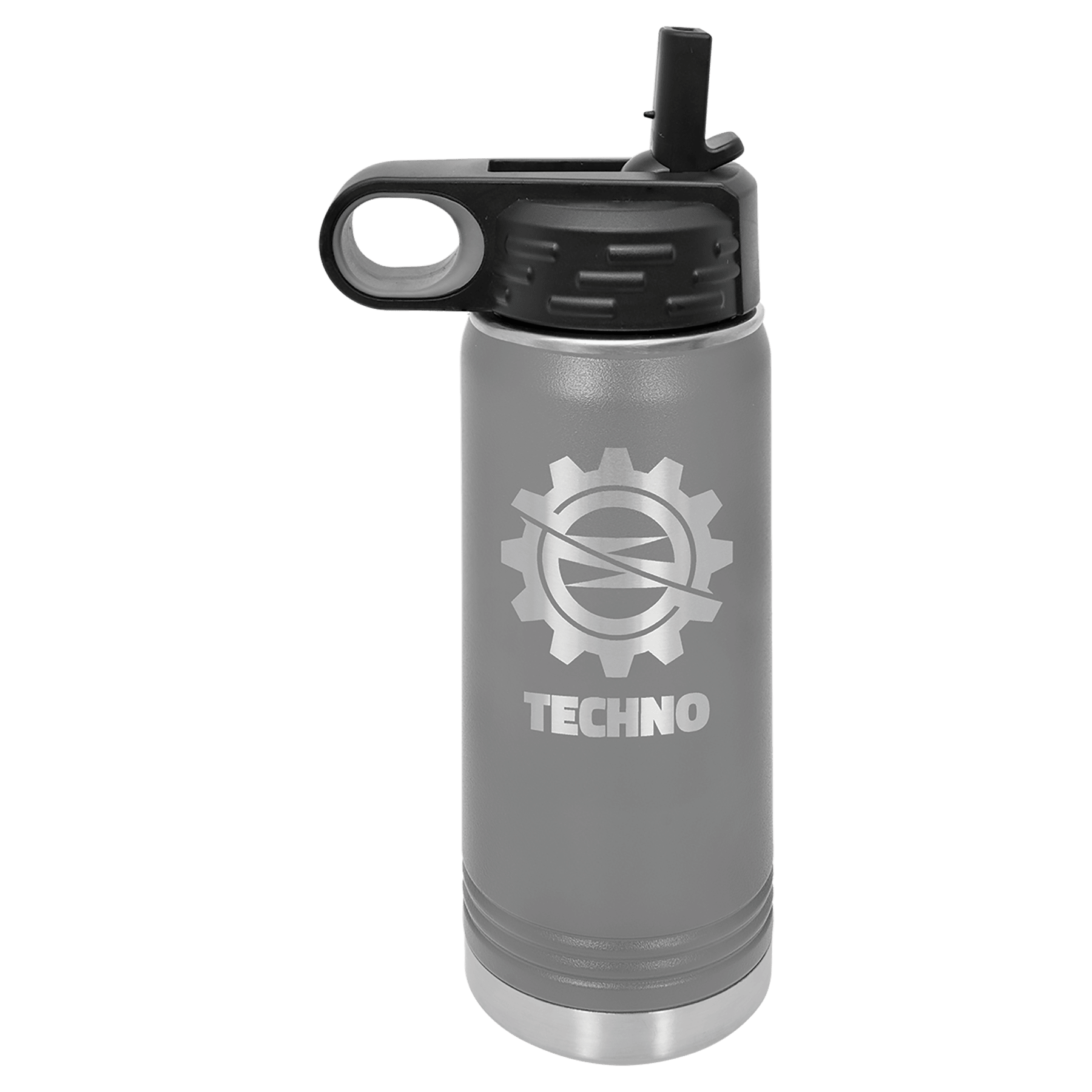 Water Bottle 20 oz - 9.25" / Dark Grey