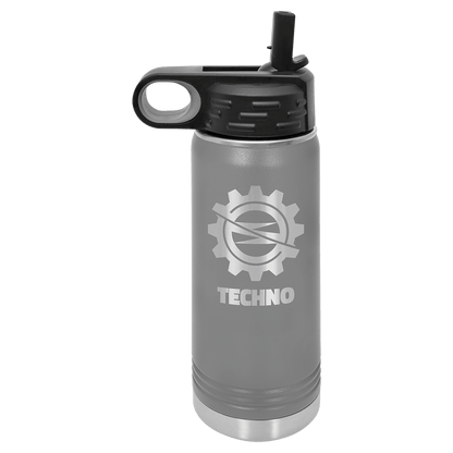 Water Bottle 20 oz - 9.25" / Dark Grey