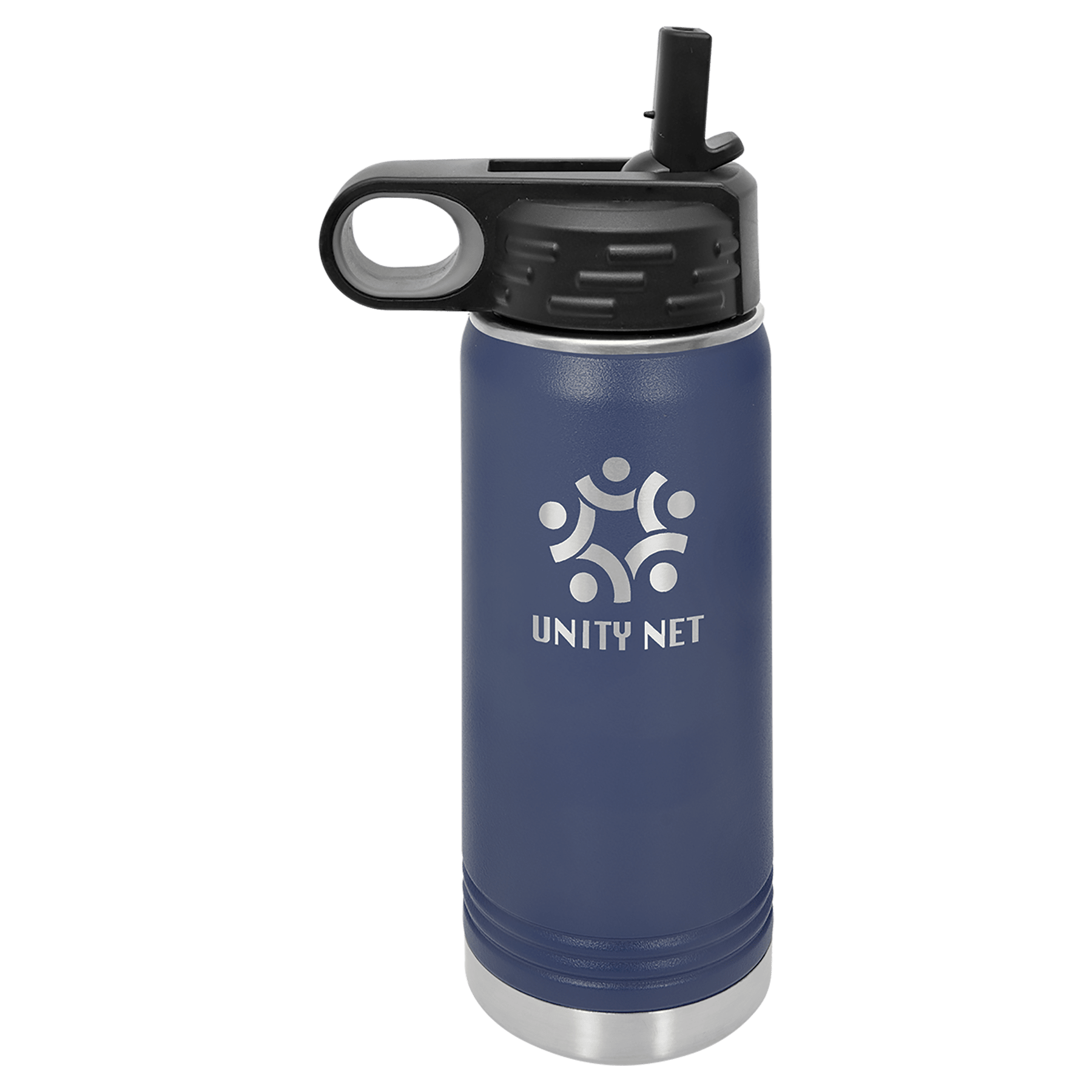 Water Bottle 20 oz - 9.25" / Navy Blue
