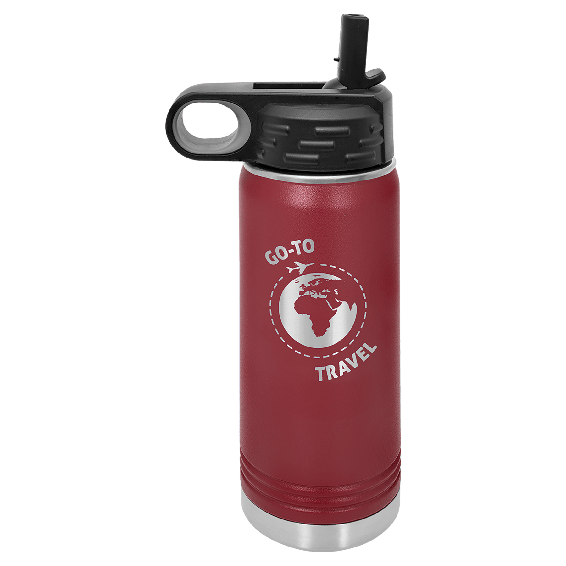 Water Bottle 20 oz - 9.25" / Maroon