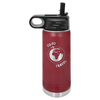 Water Bottle 20 oz - 9.25" / Maroon