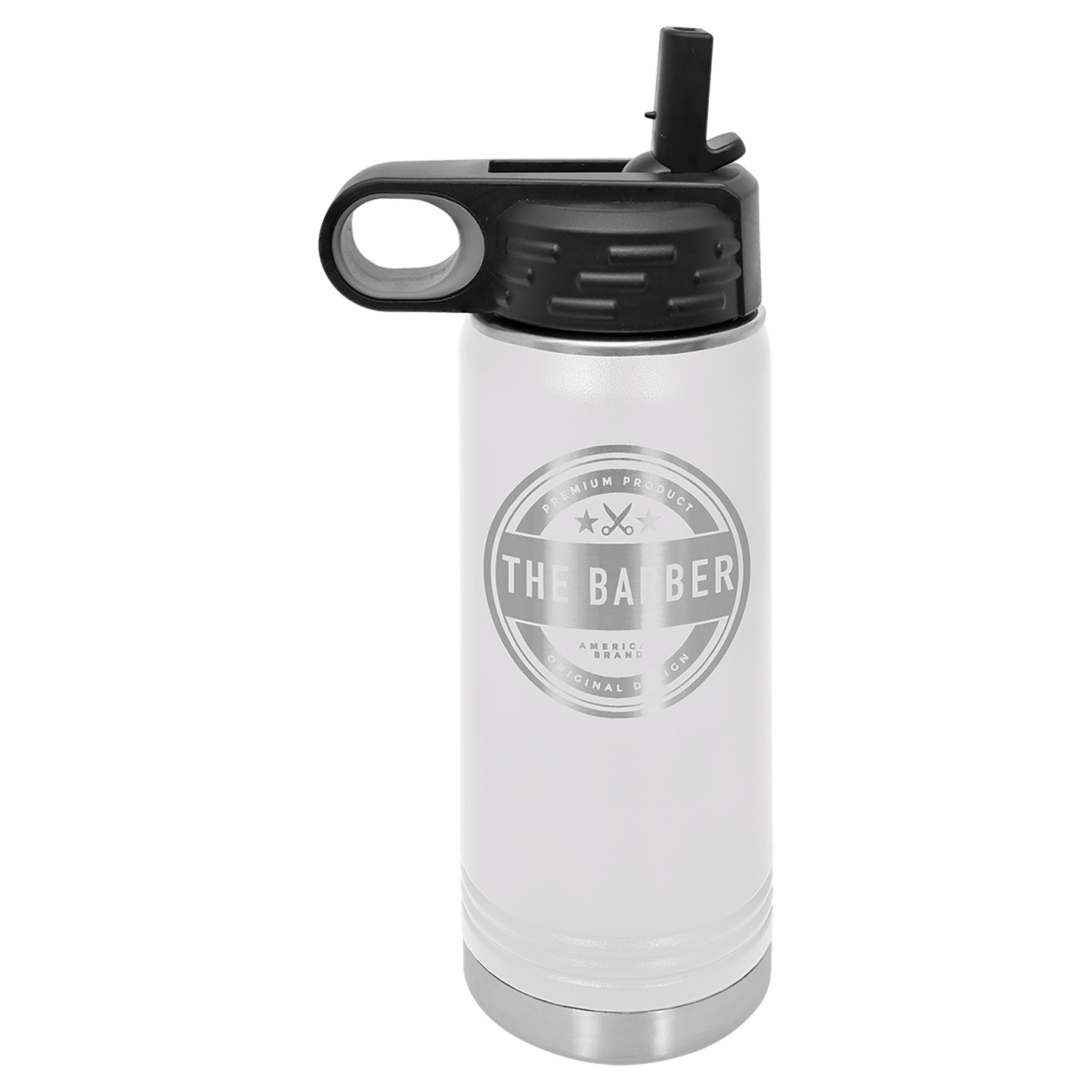 Water Bottle 20 oz - 9.25" / White