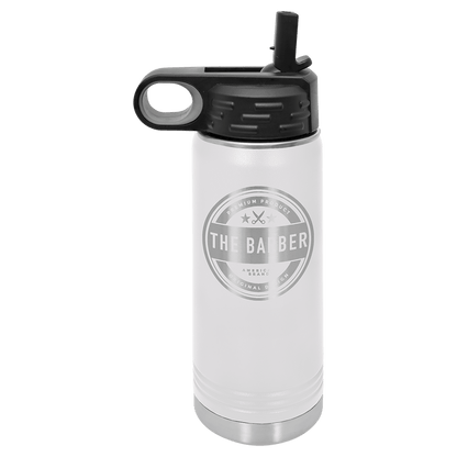 Water Bottle 20 oz - 9.25" / White