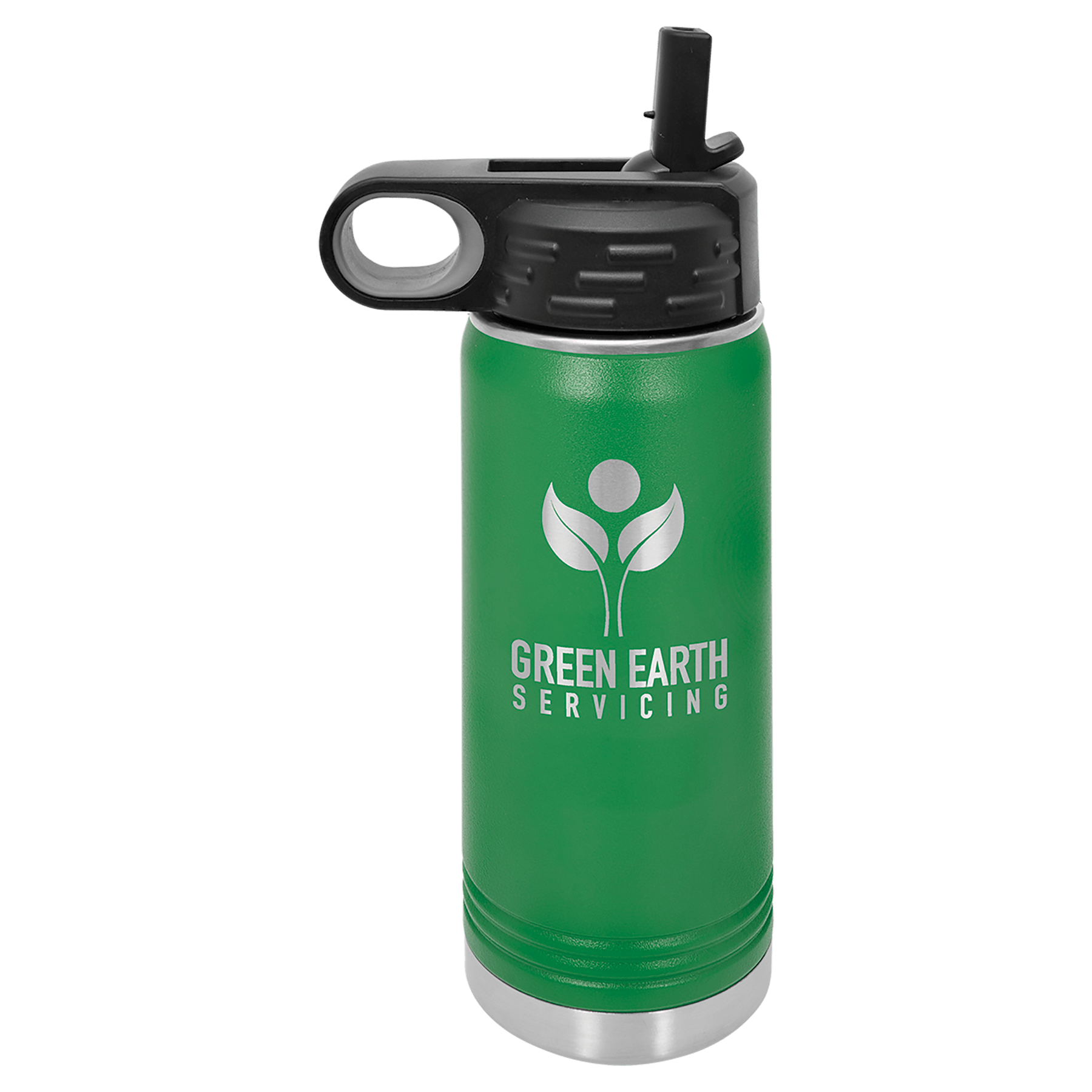 Water Bottle 20 oz - 9.25" / Green