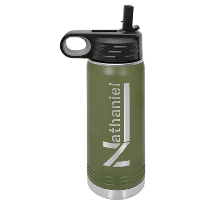 Water Bottle 20 oz - 9.25" / Olive Green