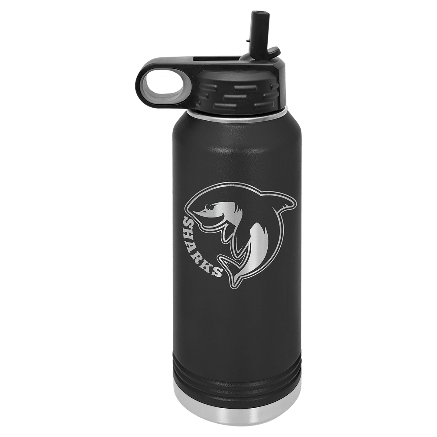 Water Bottle 32 oz - 10.25" / Black