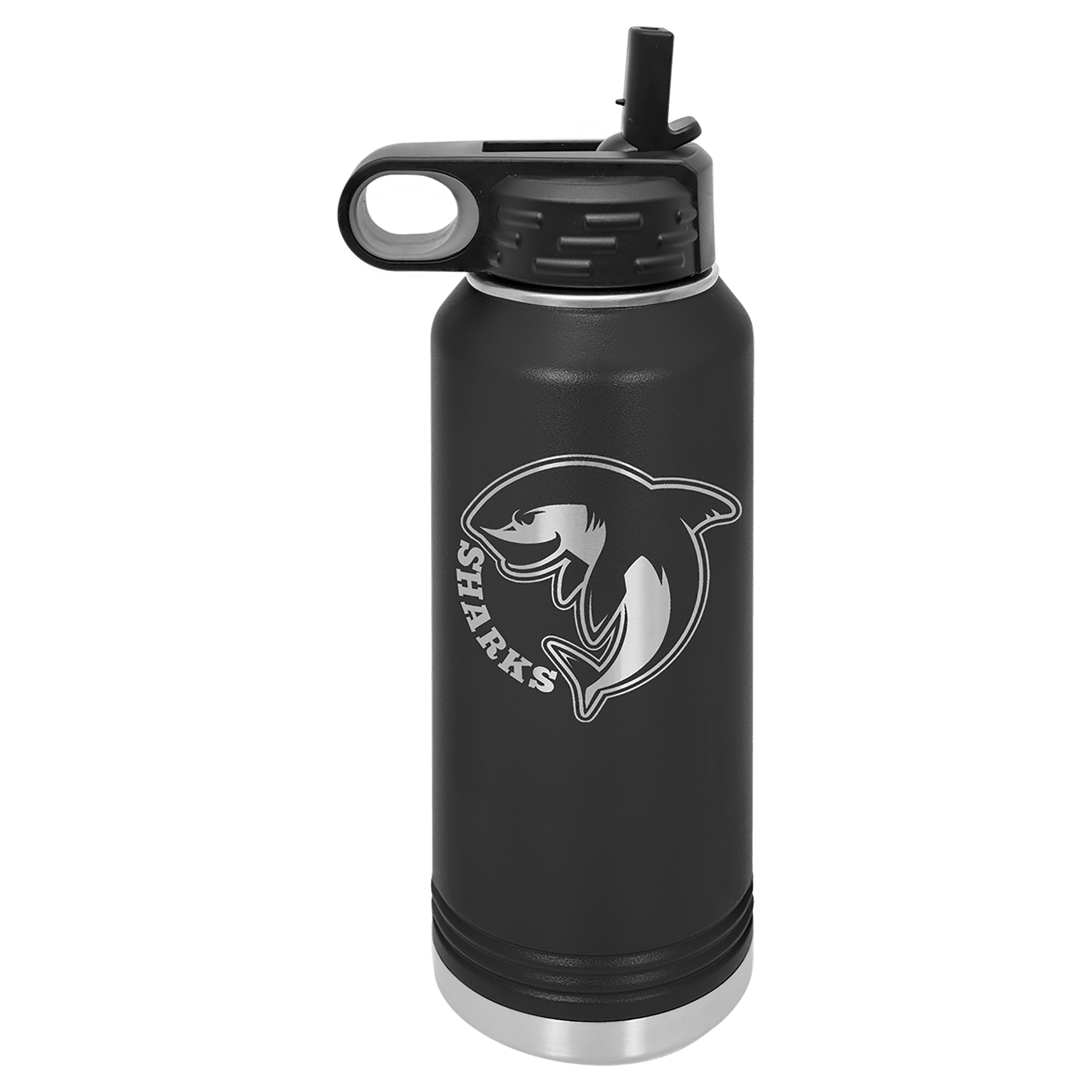 Water Bottle 32 oz - 10.25" / Black