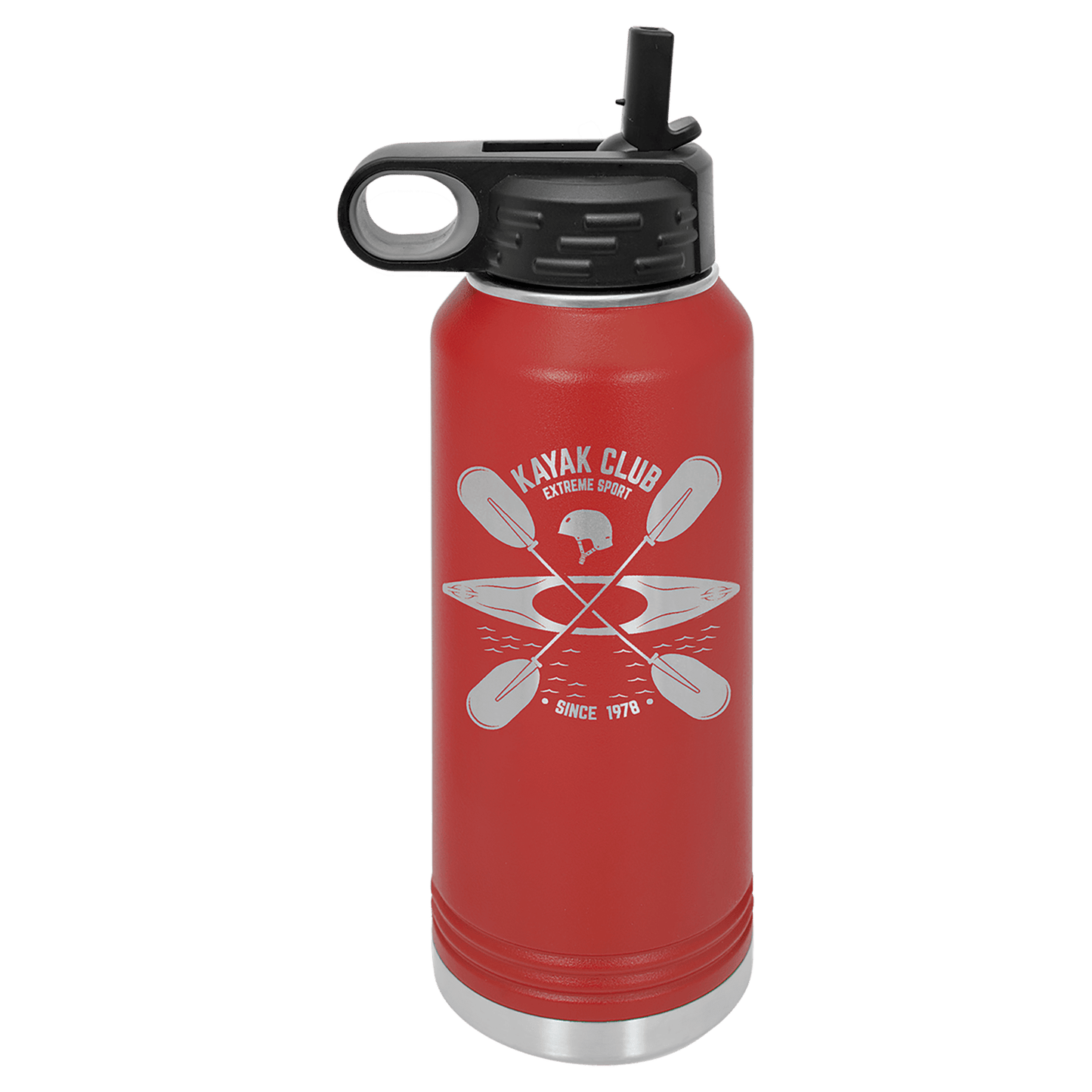 Water Bottle 32 oz - 10.25" / Red