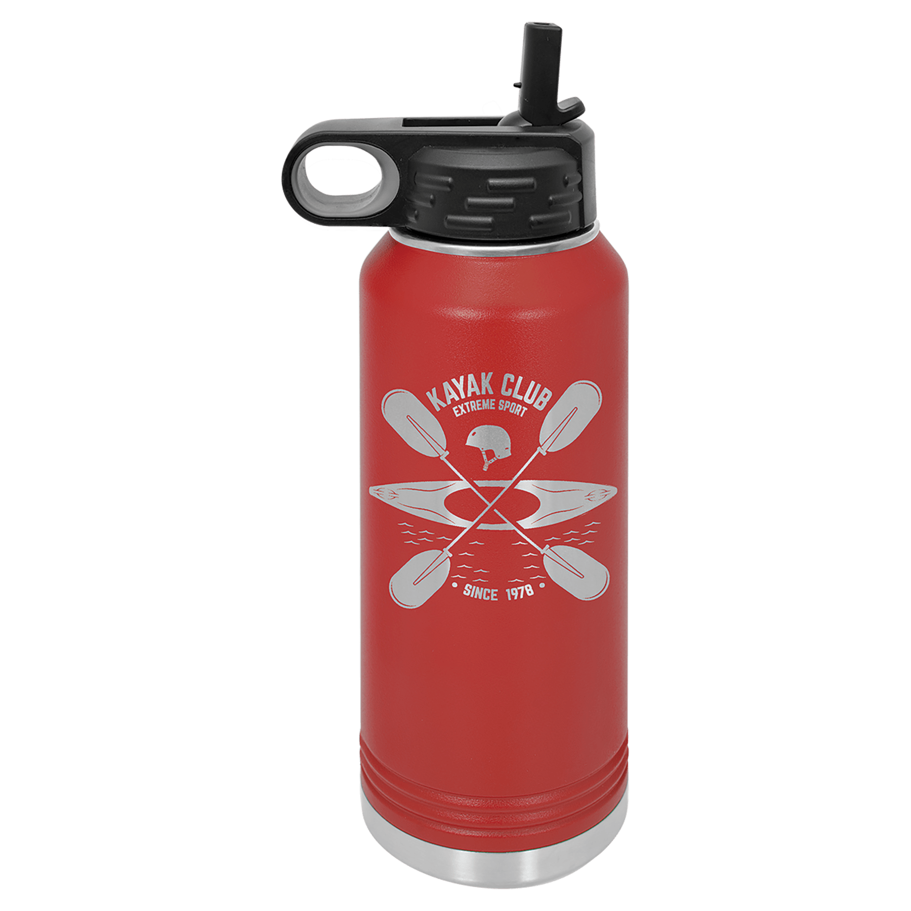 Water Bottle 32 oz - 10.25" / Red