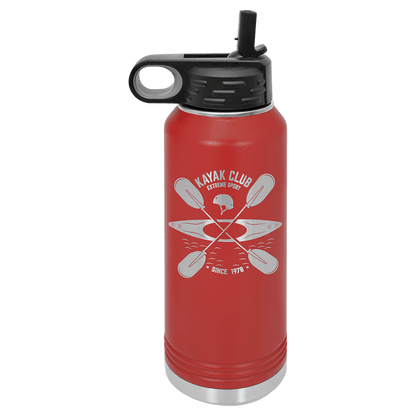 Water Bottle 32 oz - 10.25" / Red