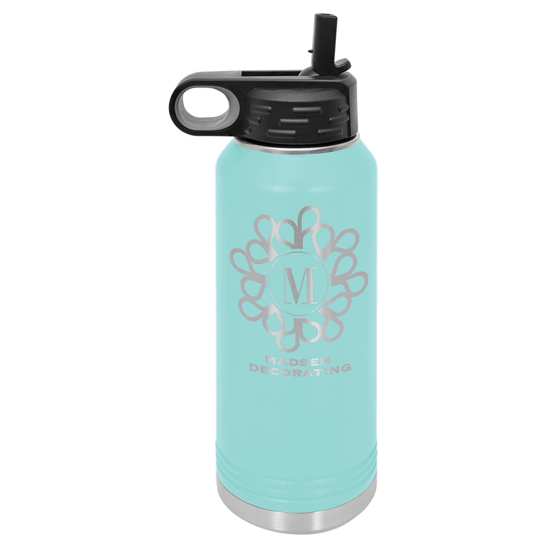 Water Bottle 32 oz - 10.25" / Teal