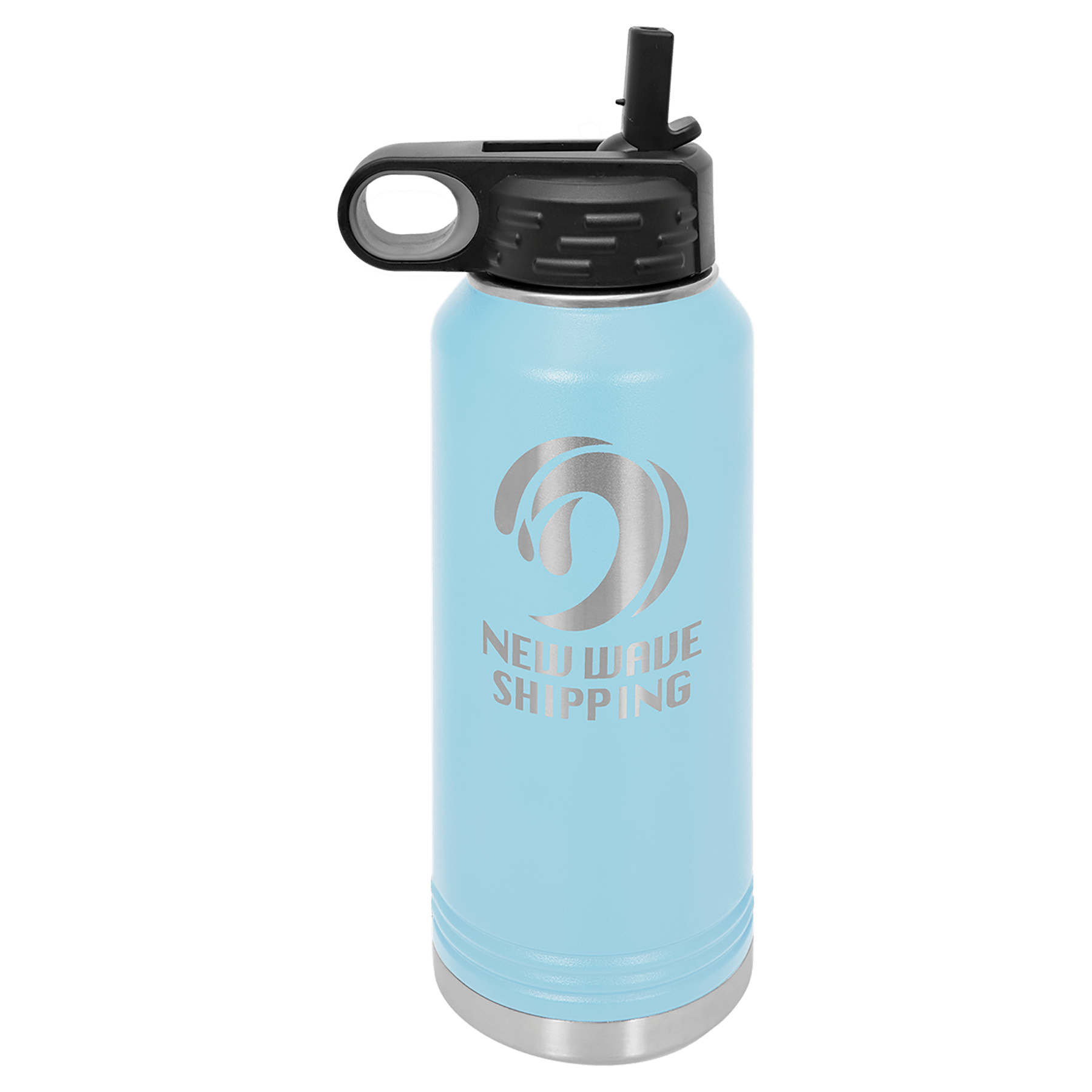 Water Bottle 32 oz - 10.25" / Light Blue