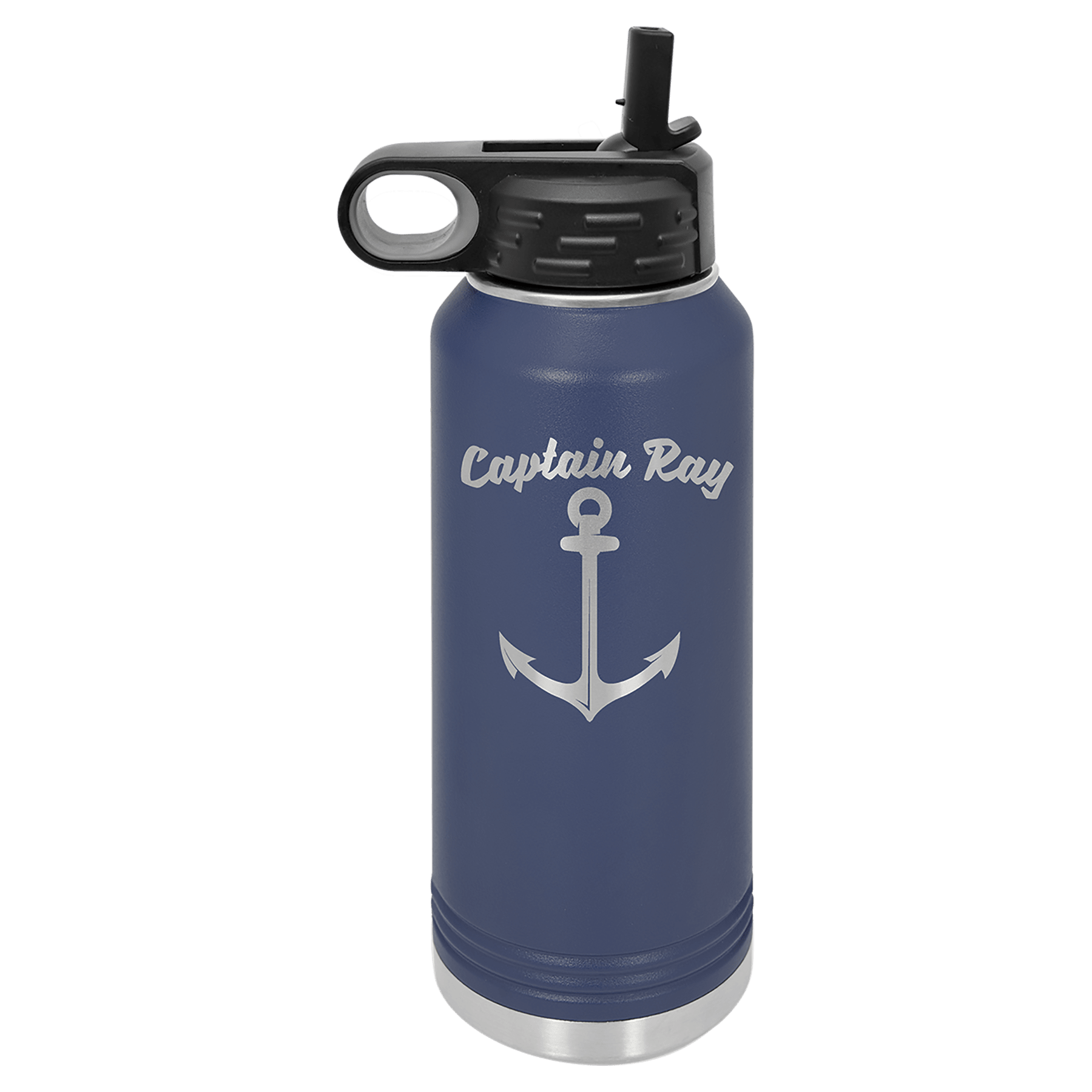 Water Bottle 32 oz - 10.25" / Navy Blue