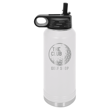 Water Bottle 32 oz - 10.25" / White