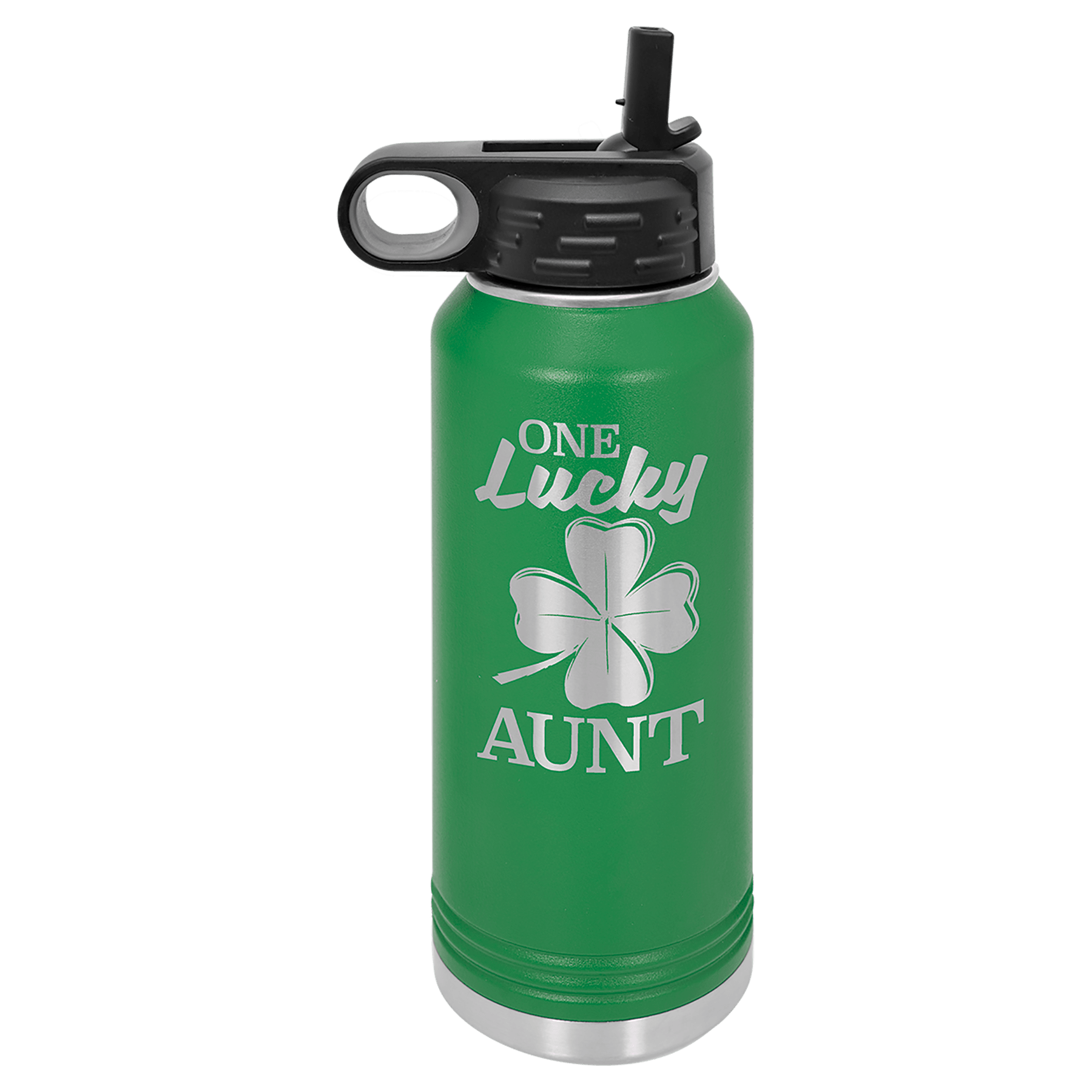 Water Bottle 32 oz - 10.25" / Green