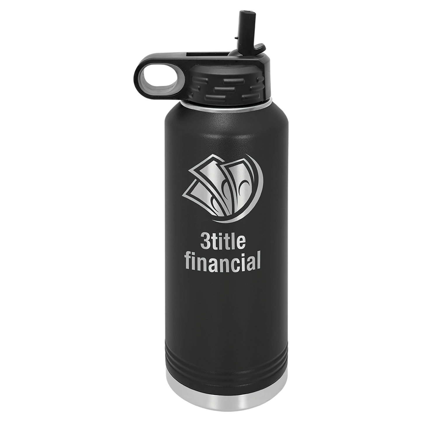 Water Bottle 40 oz - 11.5" / Black