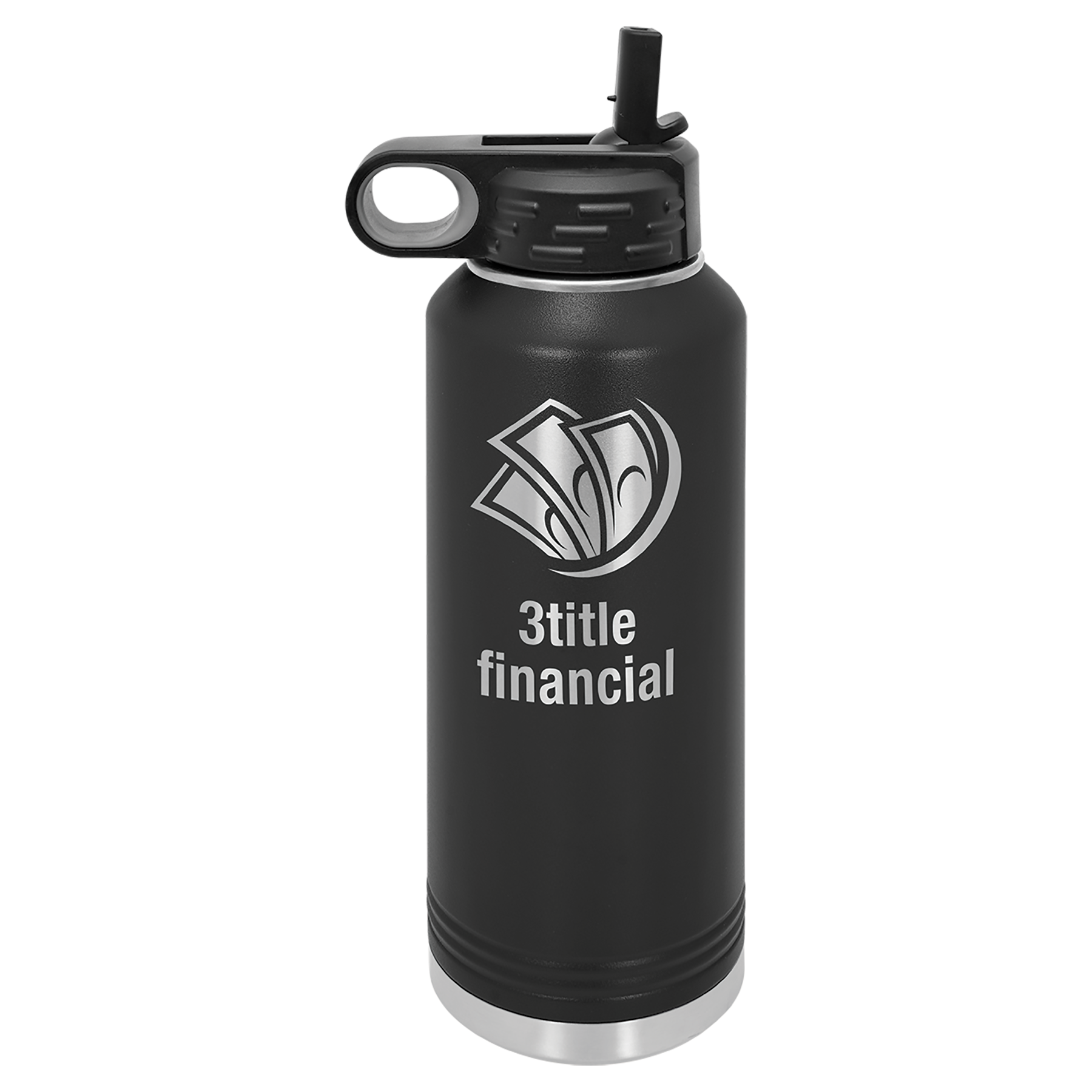 Water Bottle 40 oz - 11.5" / Black