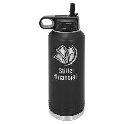 Water Bottle 40 oz - 11.5" / Black