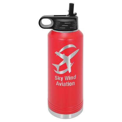Water Bottle 40 oz - 11.5" / Red