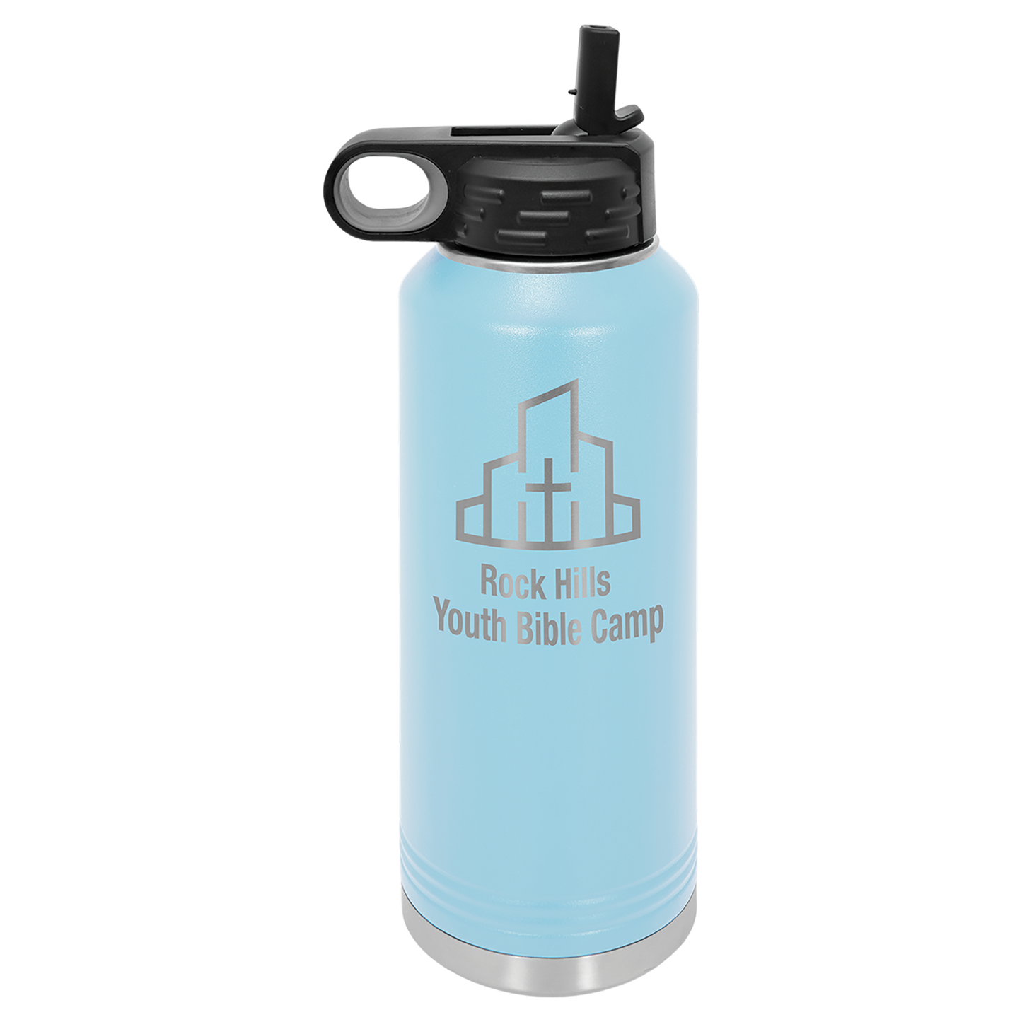 Water Bottle 40 oz - 11.5" / Light Blue