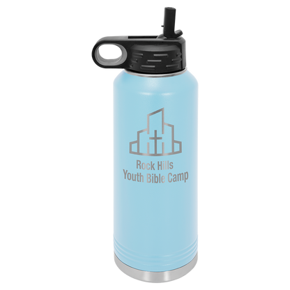 Water Bottle 40 oz - 11.5" / Light Blue