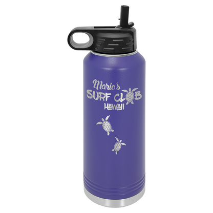 Water Bottle 40 oz - 11.5" / Purple