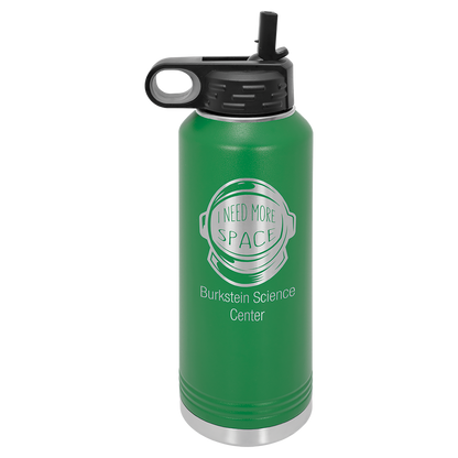 Water Bottle 40 oz - 11.5" / Green