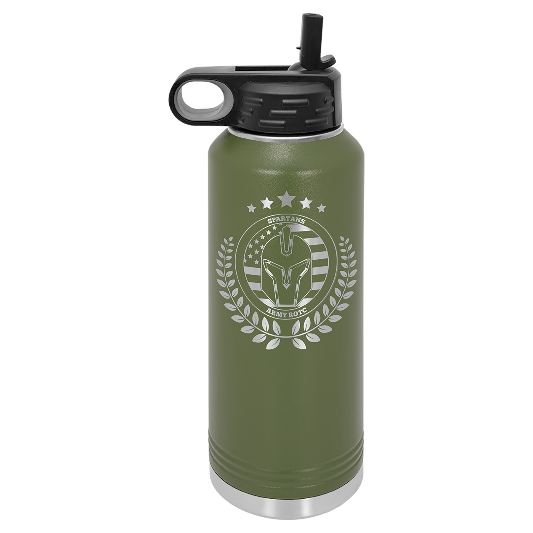 Water Bottle 40 oz - 11.5" / Olive Green