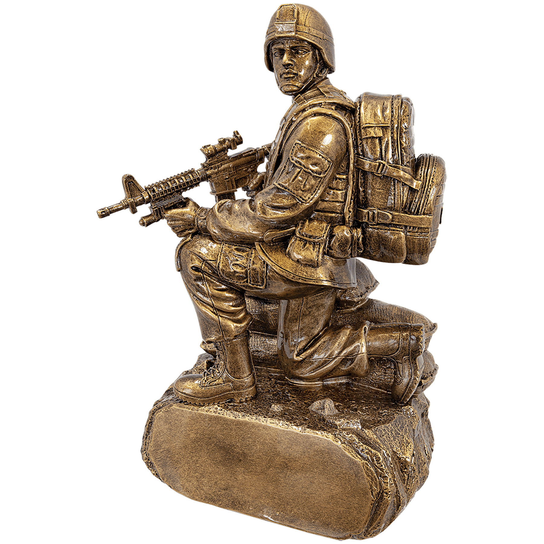 Military Kneeling with Sandbags 10"