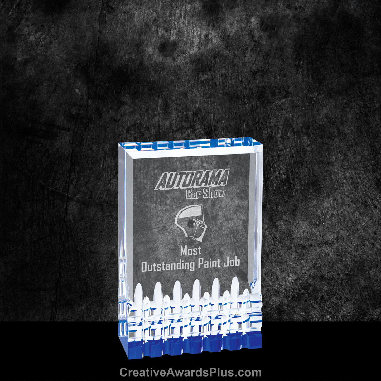 Mirage Acrylic Awards 5" / Blue