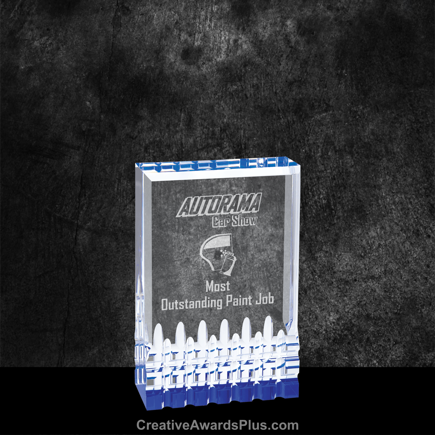 Mirage Acrylic Awards 5" / Blue