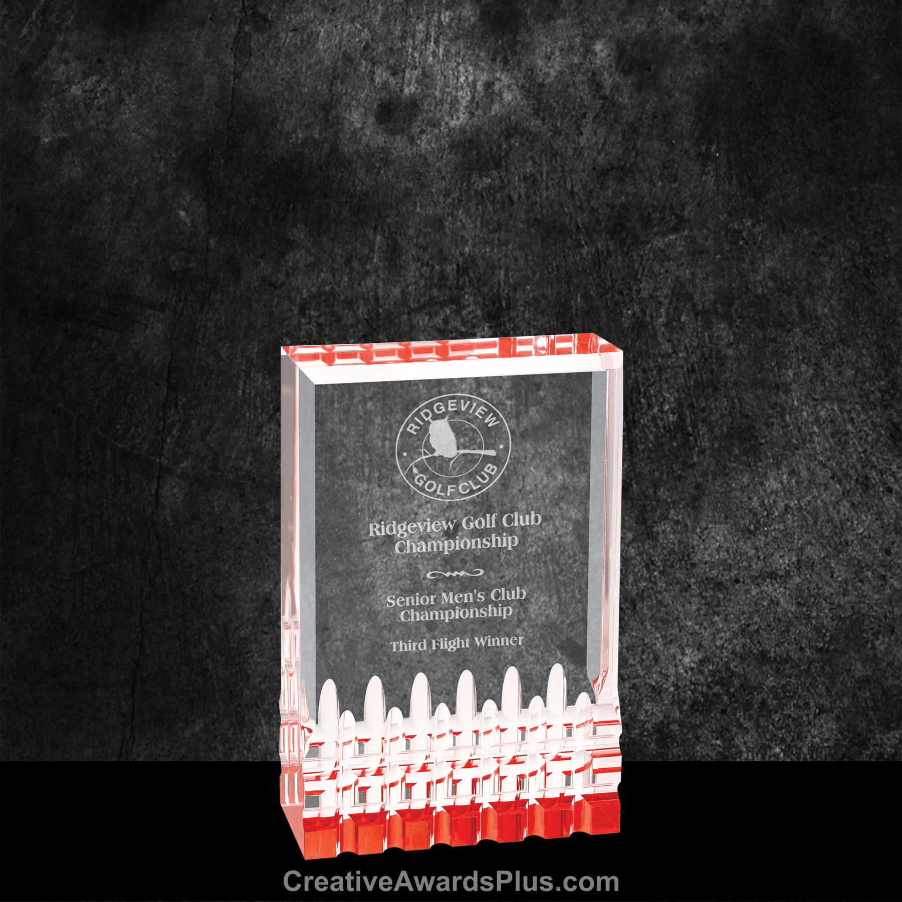 Mirage Acrylic Awards 5" / Red