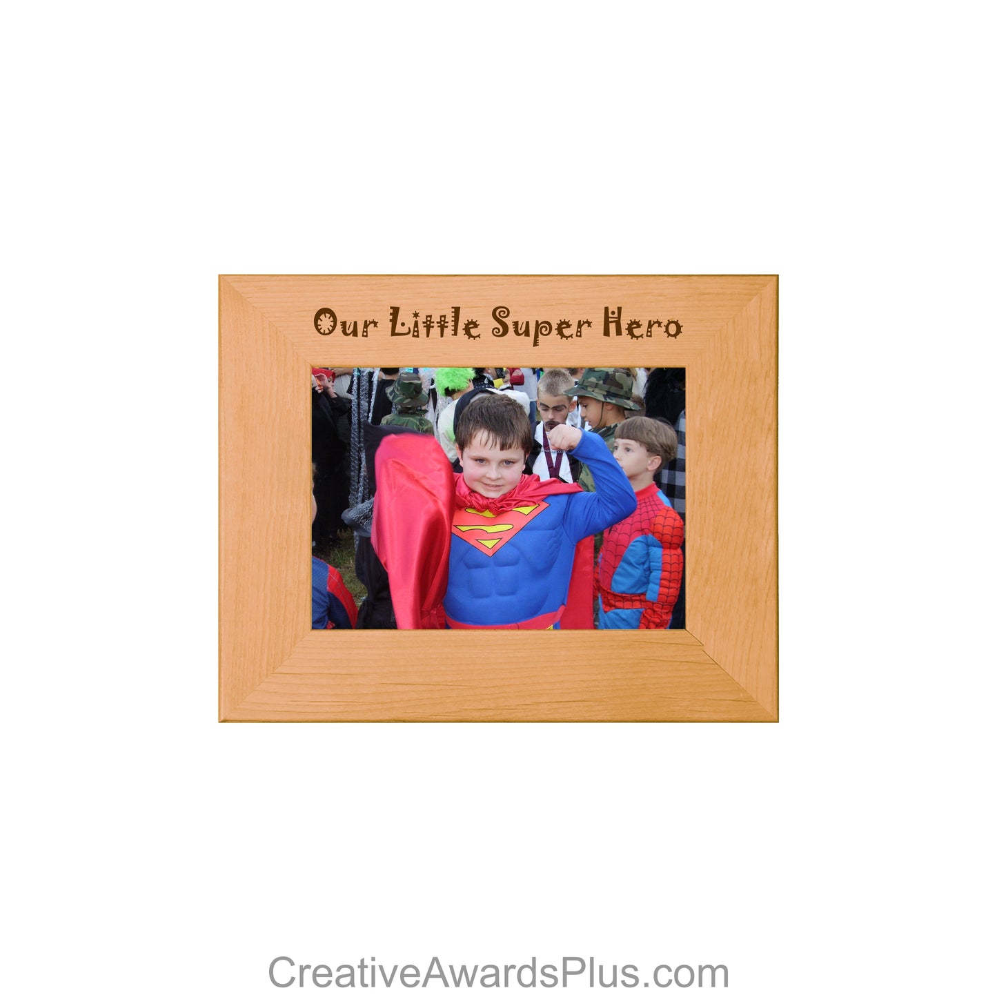 Red Alder Photo Frame 6" x 7.5" - Holds 3.5" x 5" Photo / Alder / Landscape